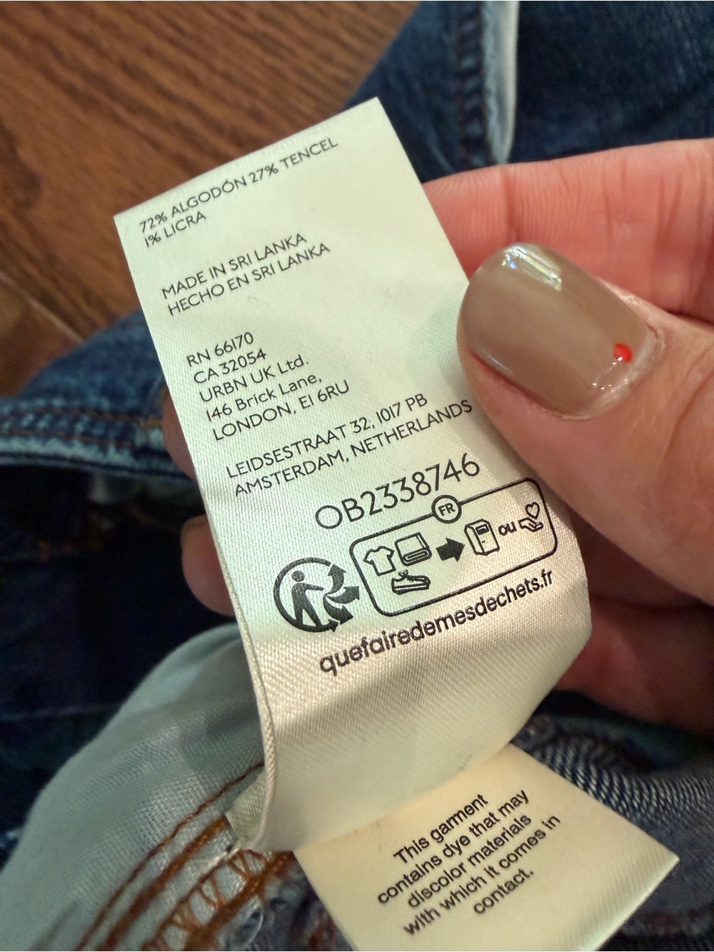 Pilcro Lex Tapered Jeans Size 29 NWOT - Picture 8 of 10